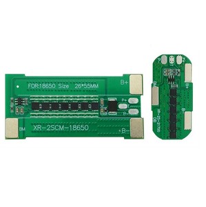 Placa de Carga y Descarga de Batería de Litio Li-ion Ternaria NMC de 2S 7.4V 15A 20A 25A 30A 3.7V con Puerto Común para 18650 G292 - Product Image 1