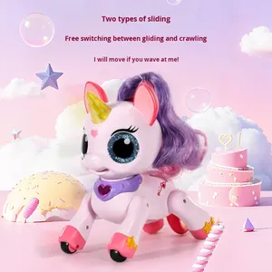 Unicornio de Juguete con Control Remoto, Control <span class=keywords><strong>por</strong></span> Gestos, Sensor de Gravedad, Control <span class=keywords><strong>por</strong></span> Aplicación, para Interiores y Exteriores, Compañero para Niños - Product Image 4