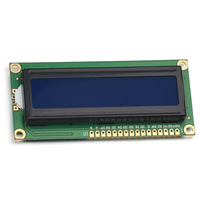 1602B 16X2 Modul Tampilan LCD Karakter 122*44Mm Layar LCD STN Pengendali SPLC780D 5V 1602 Modul LCD untuk Detektor Instrumen