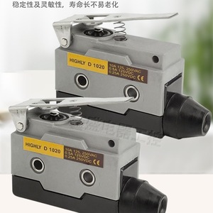 Micro-interrupteur Haili D5020 10A 125VAC SPDT à levier à rouleau métallique pour usage industriel - Product Image 5