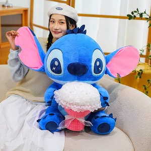 Juguetes de Peluche Súper Suaves con Puntadas Grandes y Diseño de Ramo, Juguetes de Peluche de Moda para el Día de San Valentín - Product Image 4