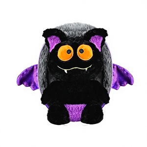 Nuovo Articolo Bestseller Transfrontaliero: Peluche a Forma di Pipistrello Reversibile per Halloween, in Cotone PP, 31cm-50cm, Regalo Festivo Unisex - Product Image 1