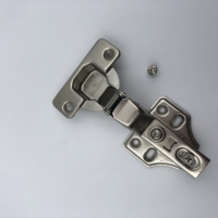 Armoires personnalisées entièrement couvertes avec amorti hydraulique en usine Portes de cuisine avec charnières à petit angle