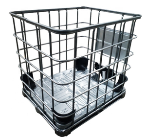 Tubería Cuadrada Soldada Pre-galvanizada para Contenedores IBC (Intermediate Bulk Container), Estructura de Acero - Product Image 1