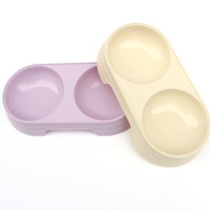 Usine personnalisée bol de paille de blé pour animaux de compagnie chien Double bol fournitures pour animaux de compagnie boire et manger des bols pour chiens - Product Image 5