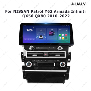 Màn hình <span class=keywords><strong>Android</strong></span> Video <span class=keywords><strong>Audio</strong></span> Fascia cho xe NISSAN Patrol Y62/Armada/Infiniti QX56 QX80 2010-2022, đầu MP5, màn hình Stereo, CD, tích hợp Carplay - Product Image 3