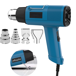 Qili 1800W Mini Loạt Công Nghiệp & Tự Làm Cấp Nhiệt Súng Điện Không Khí Nóng Với Điều Chỉnh Nhiệt Độ & Điều Khiển - Product Image 1