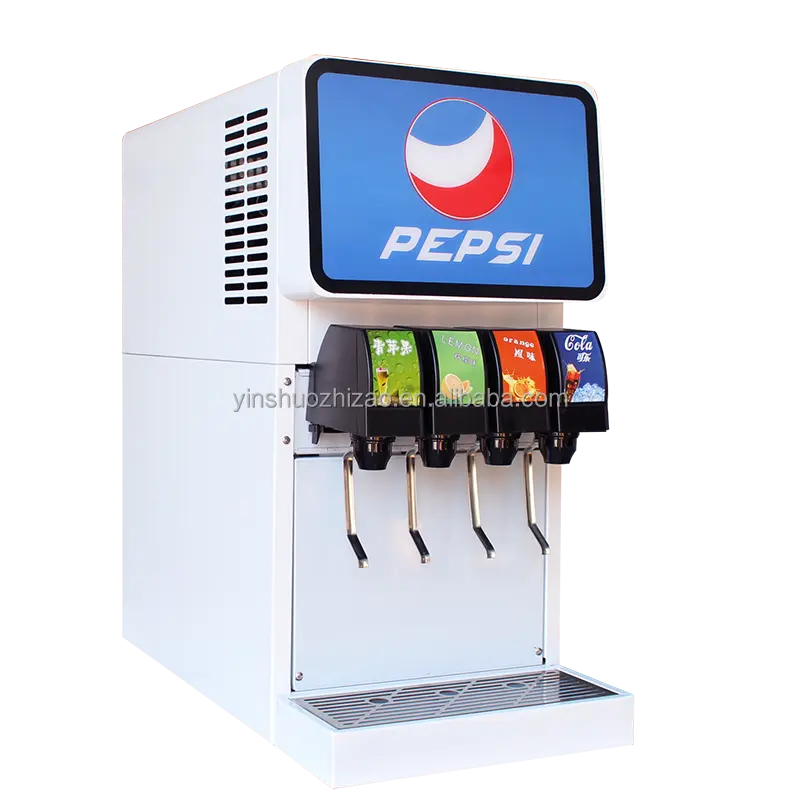 Mesin pembuat Cola komersial Dispenser otomatis Frozen