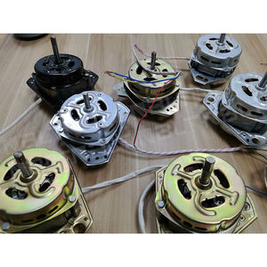 Motor de Lavadora Eléctrico de Alta Calidad de Fábrica, 60W-90W, Bobinado de Cobre, con Cubierta de Hierro, Ecológico y Duradero - Product Image 5