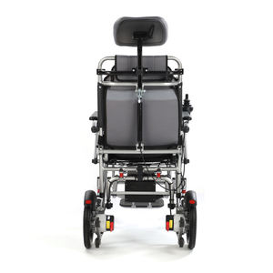 電動車椅子電動車椅子2025年折り畳み式軽量障害者ケアマニュアルリクライニングリモコン - Product Image 6