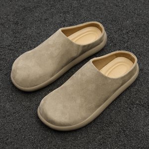 Mules et pantoufles pour hommes avec doublure en maille, idéales pour les trajets quotidiens et les couples, personnalisables avec logo - Product Image 3