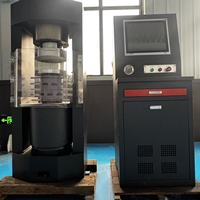 Máquina de Prueba de Presión Integrada con Pantalla Táctil NAILATE, Equipo de Prueba de Compresión Industrial de 380V y 2000KN