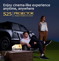 SXZ - Mini Proyector Android con Sistema Android 12, 3D HD, WiFi Inalámbrico, Compatible con Videos, Películas, Partidos de Fútbol, Resolución 4K, al Mejor Precio