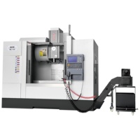 Fraiseuse verticale automatique CNC robuste 24T à 3 axes avec guide-rail BOX, commande FANUC, broche BT40-150 pour usinage