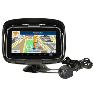 Sistema de Navegación GPS para Motocicleta con Pantalla Táctil Impermeable de 5.0 Pulgadas, Certificado por ROHS, Mapa Mundial, WiFi para Motocicleta - Product Image 1