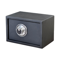 VS Safe Hersteller Kleiner Tresor für Zuhause und Bank Dickere Stahl-Safebox mit Mechanischem Schlüssel-Kombinationsschloss