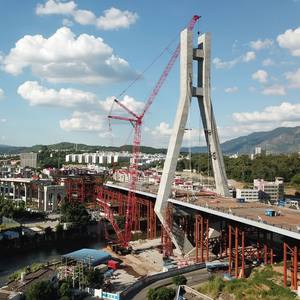 מנוף זחילה, 650 t, 650 טון, scc6500a, סן מחיר המפעל החדש - Product Image 6