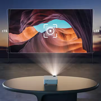 Projecteur LED T3 1080P pour la maison et le bureau, mise au point manuelle, 5500 lumens, pour le divertissement et les cinémas à domicile