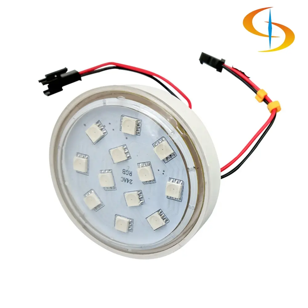 Địa Chỉ RGB Led Pixel Led Pixel Globe AC24V Đối Với Funfair