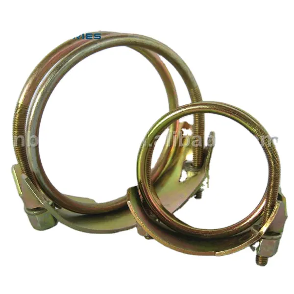 Professional Znic Plated Steel Double Spiral Tiger Clamp