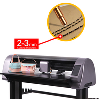 Plotter De Corte V24 Cabezal Láser Opcional 72cm Plotter De Corte Máquina De Corte De Vinilo Con Cámara Corte Automático De Contorno