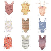 Maillot de bain une pièce pour bébé fille, manches longues, vêtements de plage pour bébé
