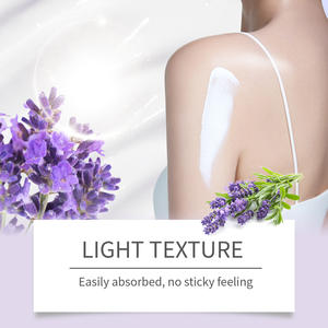 Set de cuidado corporal de lavanda, hidratante para la piel, fragancia suave, hidratante refrescante, no pegajoso - Product Image 5