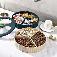 Boîte à bonbons nordique de luxe légère, nouveau modèle, graines de Melon, noix, fruits secs, collation, comade, bocal de rangement pour salon familial