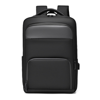 Mochila Multifuncional Impermeable de Poliéster, Gran Capacidad, para Viajes de Negocios, Computadora, Unisex, Estudiantes