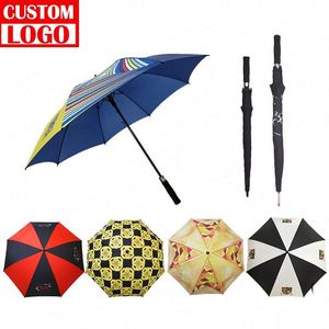 Paraguas Personalizados Premium de Fibra de Vidrio Resistentes al Viento, Coloridos y Económicos - Product Image 1