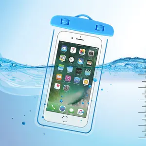 适用于Iphone的水下相机防水袋夜光户外漂流游乐园Pvc手机壳