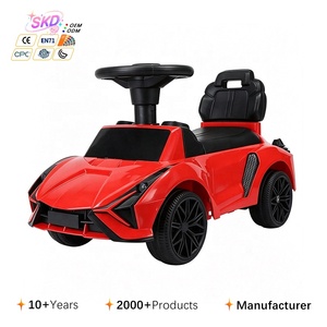 Andador para Bebés, Carro de Plástico Giratorio para Niños de <span class=keywords><strong>1</strong></span> a 3 y de 4 a 6 Años, Unisex, Antivuelco, Juguete Deslizante - Product Image 1