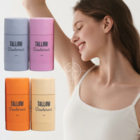 Bâton déodorant à base de plantes sans plastique et sans bicarbonate de soude Baume pour hommes et femmes