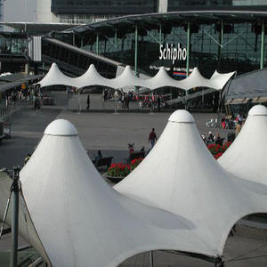 Fabricante de Cobertizos para Jardín, Estructura de Acero Impermeable con Tela Tensada, Toldo Tipo Sombrilla, Estructura de Membrana para Construcción de Acero - Product Image 2