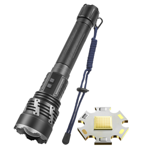 Asafee 8000LM xhp360 <span class=keywords><strong>zoom</strong></span> đèn pin hợp kim nhôm hiển thị điện 7 chế độ Loại-C Sạc đèn pin ánh sáng - Product Image 1