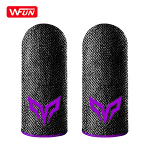 Fundas para Dedos WFUN Gaming, Fundas para Pulgares con Deslizamiento Perfecto para Pantallas Táctiles, Dedales para Juegos Móviles, <span class=keywords><strong>Accesorios</strong></span> para Teléfonos para Gamers Profesionales - Product Image 2