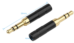 Enchufe estéreo chapado en oro de 3,5mm para Denon D7100 D7200 para Denon T1 T5P Z7 - Product Image 4