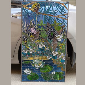 กระจกสีลายคริสตจักรสไตล์ยุโรปแบบกำหนดเองจากจีน สำหรับประตู หน้าต่าง ผนัง ตกแต่งผนังแบบม่าน โครงสร้างแข็งแรง - Product Image 4