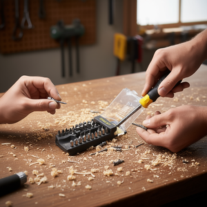 Destornillador Stanley Multibit con 33 puntas para trabajos de precisión - Product Image 3