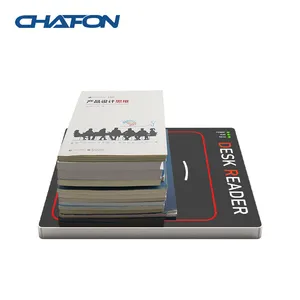 Fonte de alimentação CHAFON 860 ~ 960 MHz 2 M de longo alcance tipo C para leitor de RFID de mesa para Biblioteca/Sistema de varejo