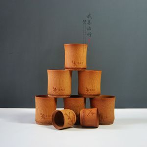 Bamboo Cups <b>Teacups</b> Wine Cups Slim Waist Heat Resistant Custom Made For Beverage Packaging Beer Kegs - Product Image 1