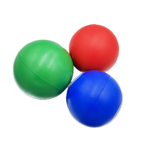 Pelota Antiestrés Redonda de Espuma de PU Barata al por Mayor, Pelota Antiestrés de PU con Forma Redonda y Logotipo Personalizado, Pelota Redonda de PU en Varios Colores - Product Image 1