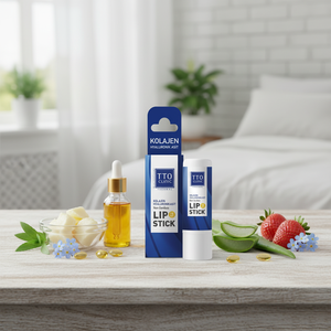 TTO Clinic Lip Stick Collagen Acide Hyaluronique SPF 15 5 Gr Non-Adhésif Nourrissant Hydratant Vitamine E Huile de Jojoba & Beurre de Karité - Product Image 3