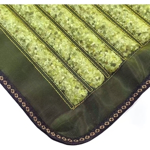 Cojín de masaje de piedra de jade natural para verano caliente iones negativos calefacción eléctrica estera de jade masaje infrarrojo - Product Image 2