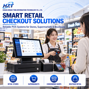 Kiosco de Autoservicio para Pedidos y Pagos K300-270 de 21.5/27 Pulgadas con Pantalla Táctil de 10 Puntos para Pagos de Autoservicio, Venta al Por Mayor - Product Image 4