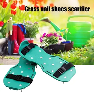 Adjustable Garden Tools Outdoor Grass Handmade Lawn Epoxy Resin Aerator Spike Sandals