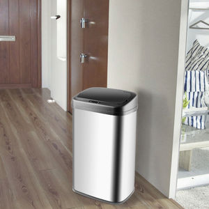 <span class=keywords><strong>Cubo</strong></span> <span class=keywords><strong>de</strong></span> <span class=keywords><strong>Basura</strong></span> Rectangular Automático con Sensor, <span class=keywords><strong>de</strong></span> Acero Inoxidable, 13 Galones/<span class=keywords><strong>50</strong></span> <span class=keywords><strong>Litros</strong></span>, con Tapa y Funcionamiento a Batería, para Hogar, Cocina y Oficina, Superventas - Product Image 4