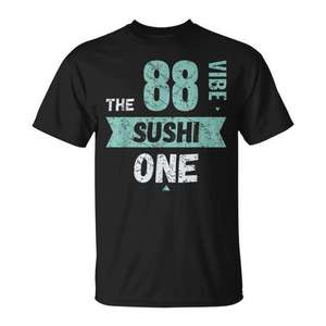 Camiseta The Sushi One Vibe 88 a juego para parejas familiares y amigos - Product Image 1