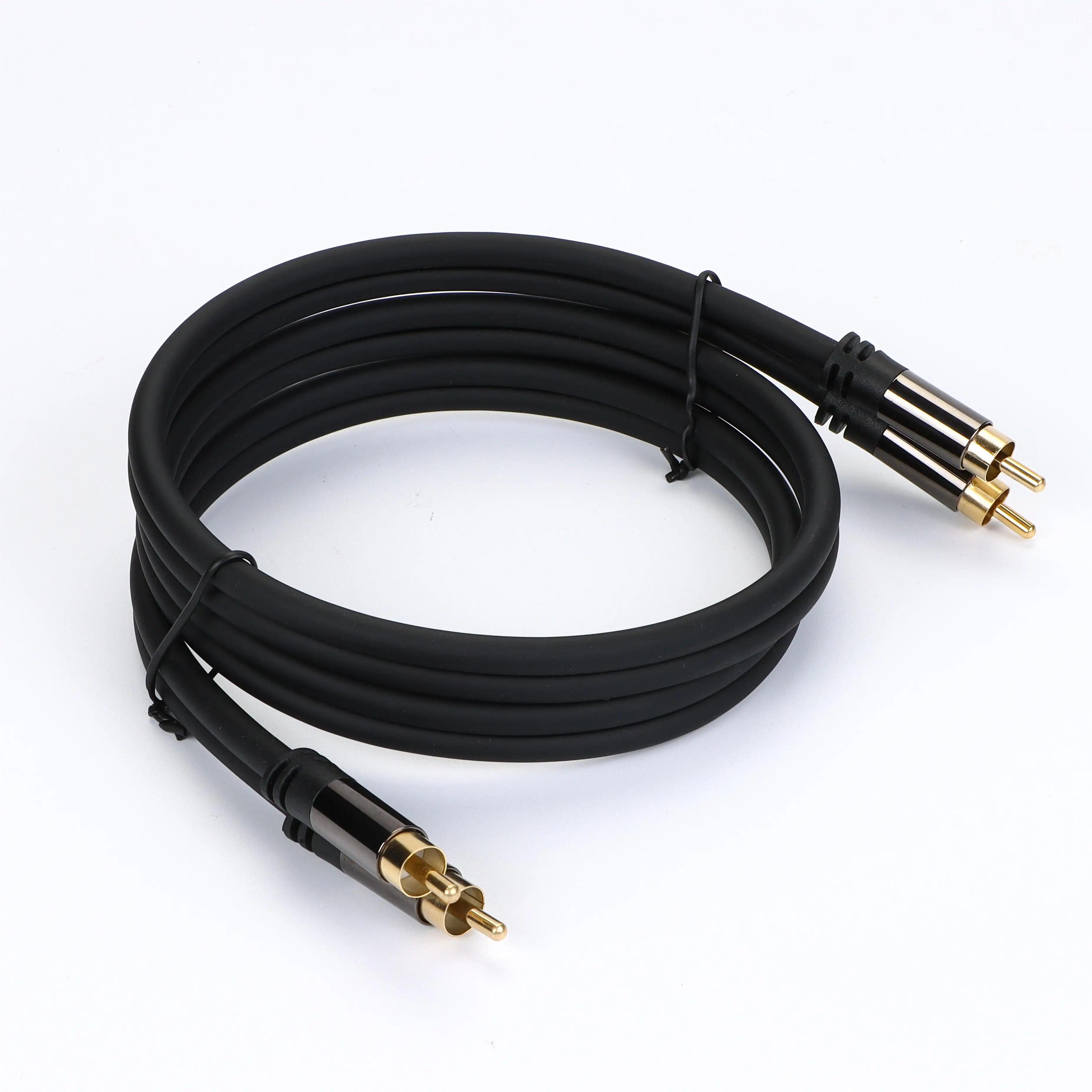 2 To 2 Rca Manufacturer 2 Channel To 2 Channel male to male Cable Wire Car Accessories Audio Rca To Rca Cable