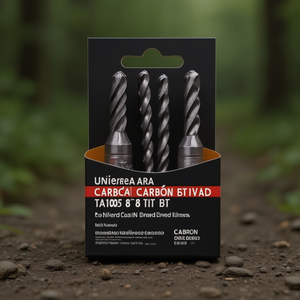 Foret universel en carbure TA1005 8xD, revêtement Nano TiAlN, forets en carbure pour perçage - Product Image 3